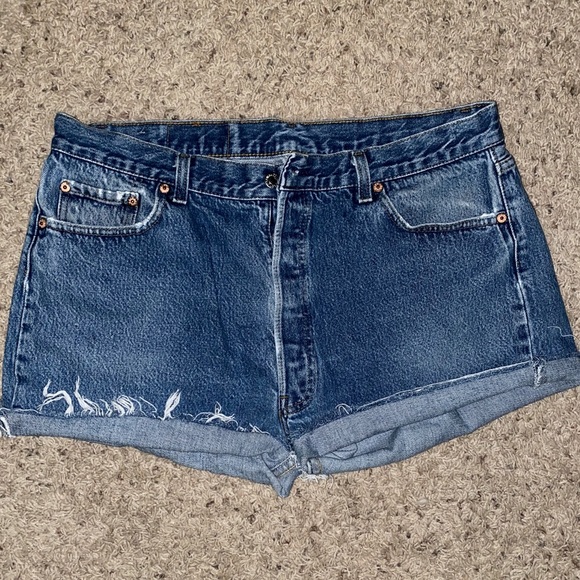 poshmark levi shorts